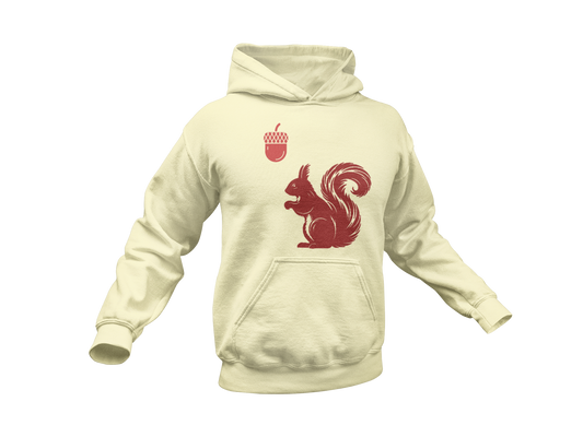Squirrel and acorn hoodie