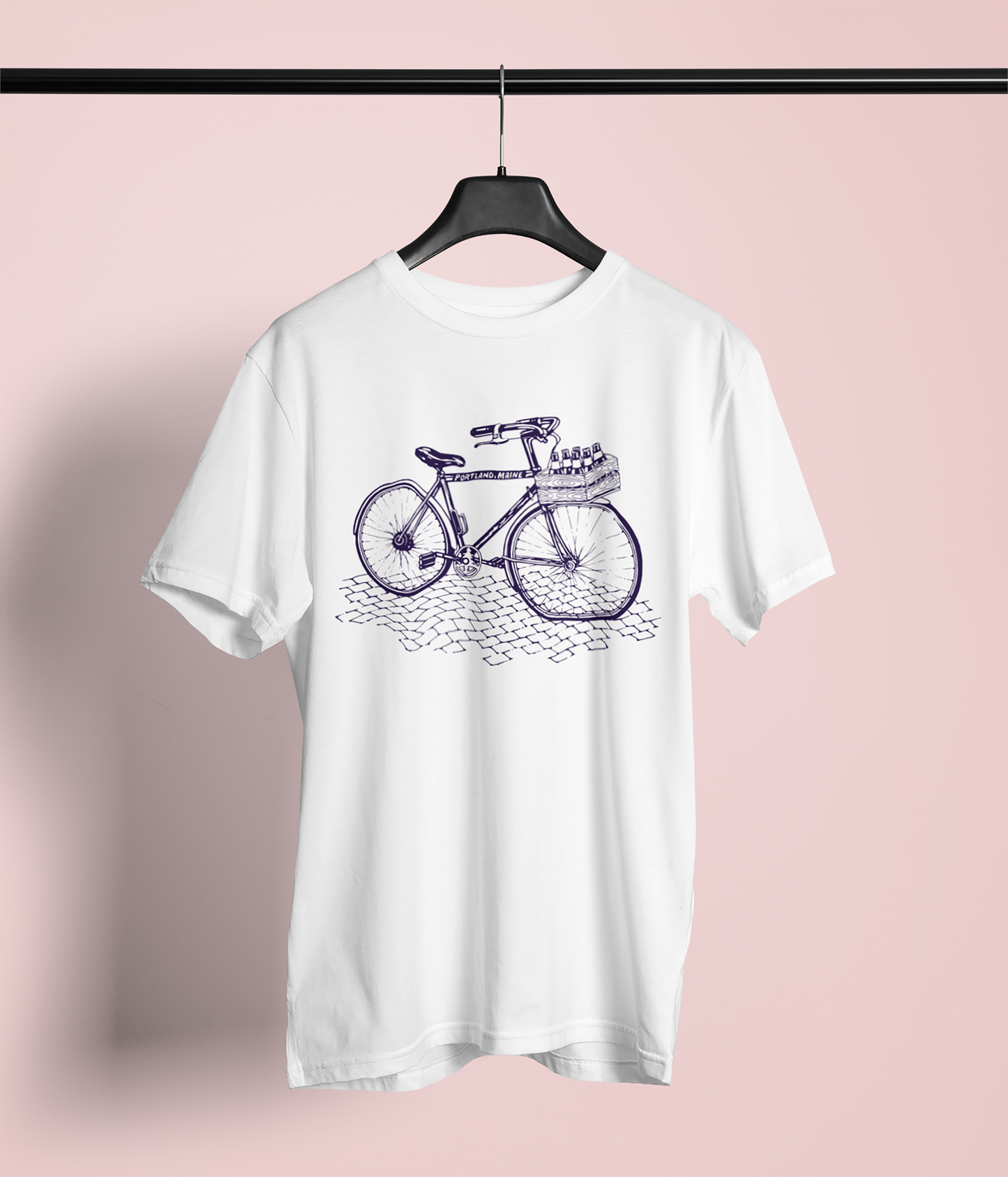 Bicycle Portland, Maine T-Shirt