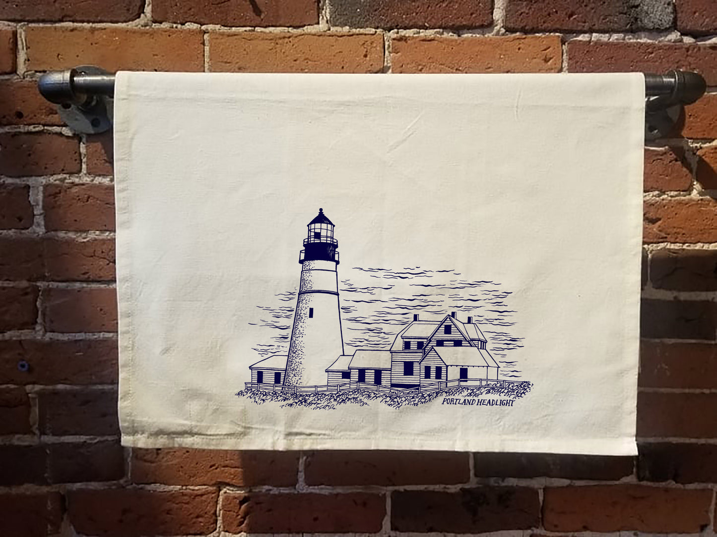 Portland Headlight Kitchen Towel
