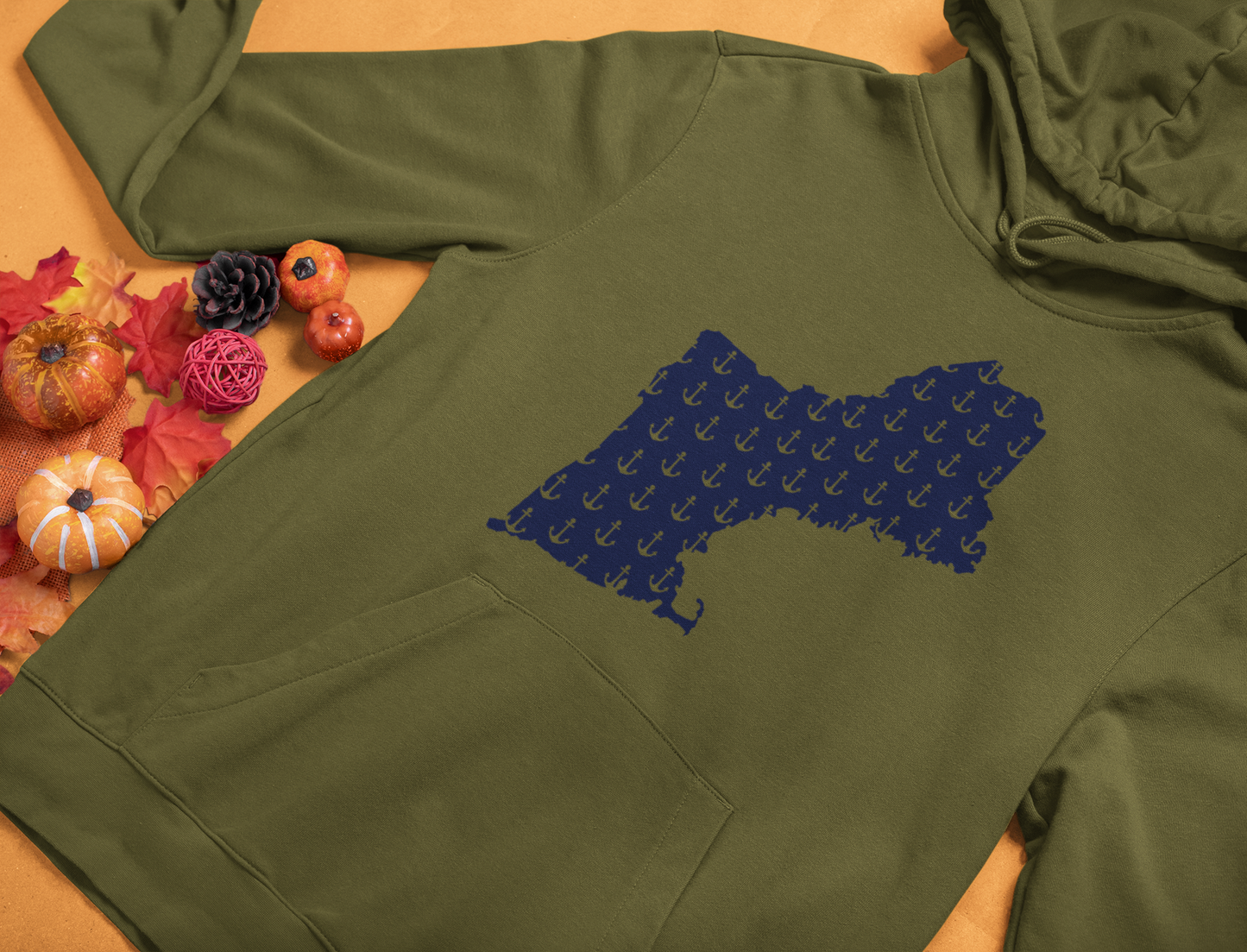 Anchored in New England Hoody