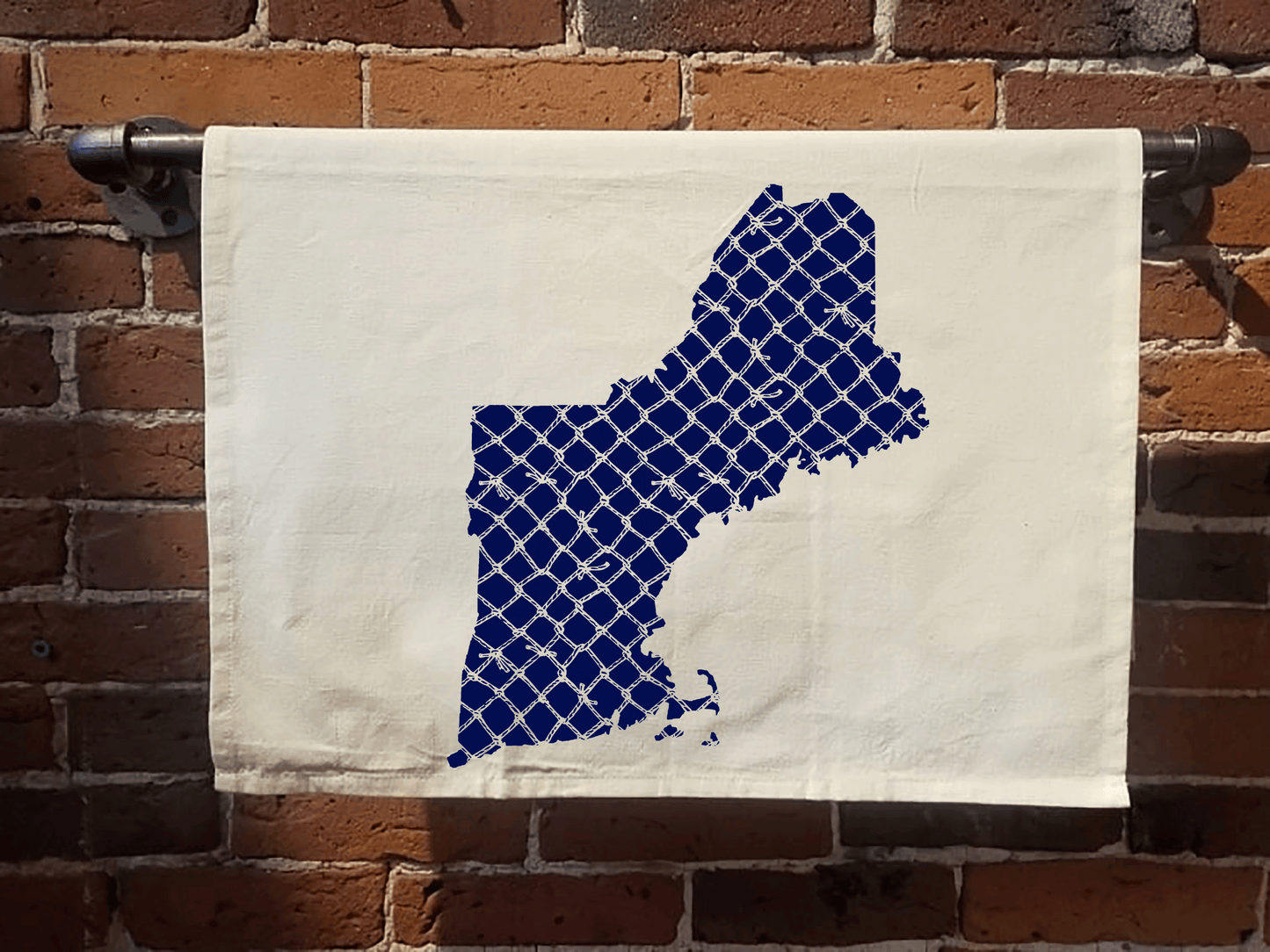 Nautical New England Kitchen Towel