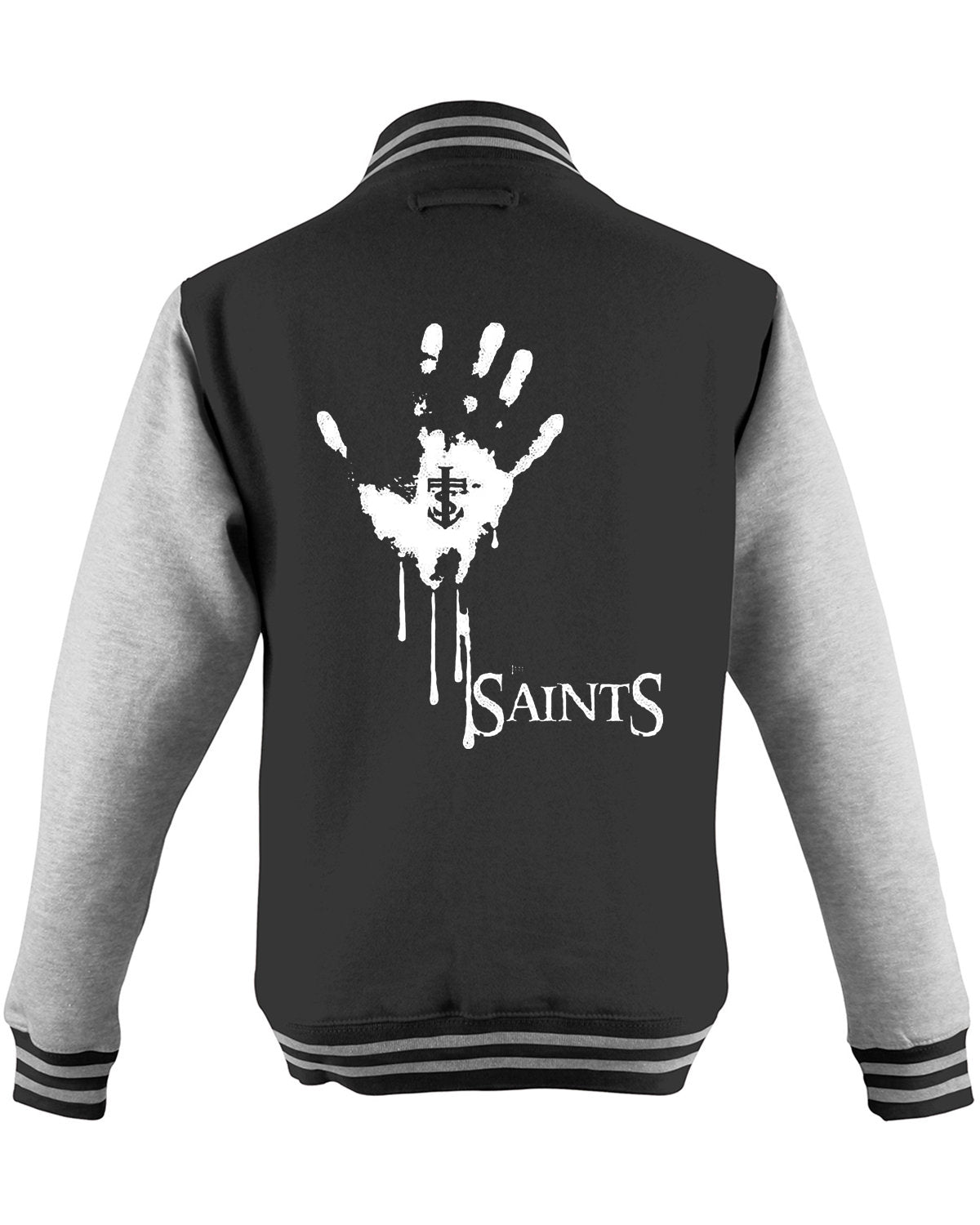 Saints Varsity Sweatshirt Jacket