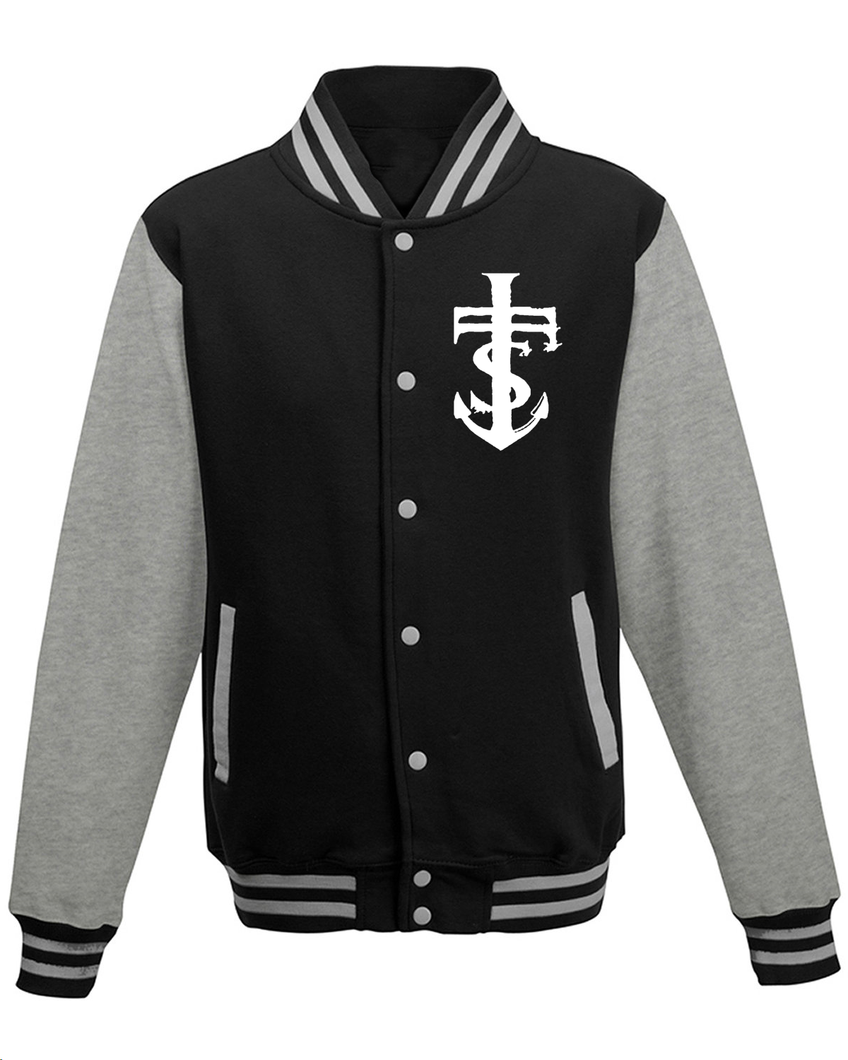 Saints Varsity Sweatshirt Jacket