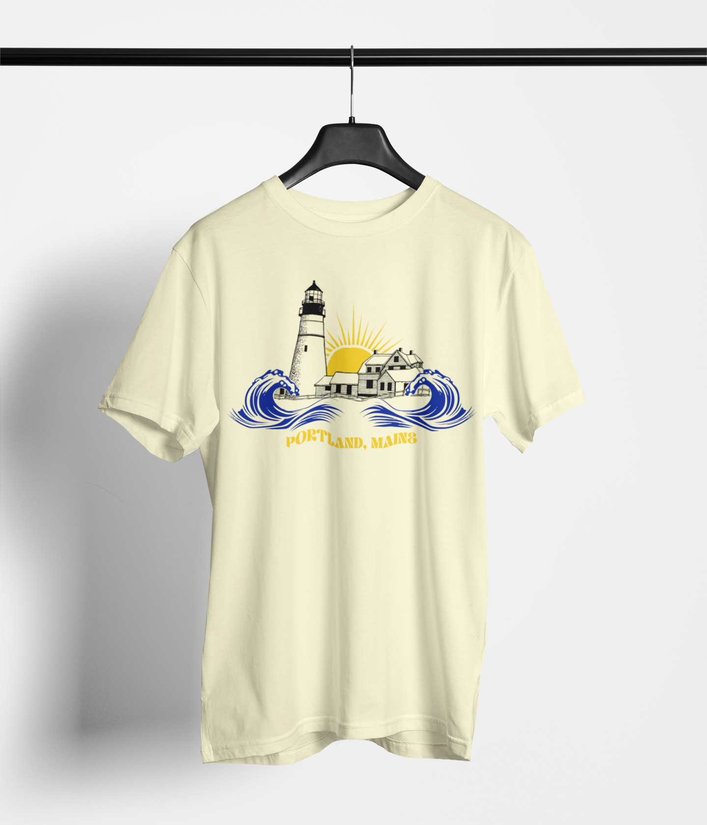 Sunrise on Casco Bay Retro T