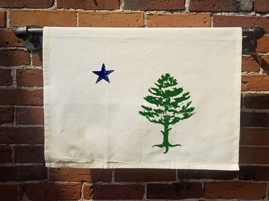 1st Flag of Maine Kitchen Towel
