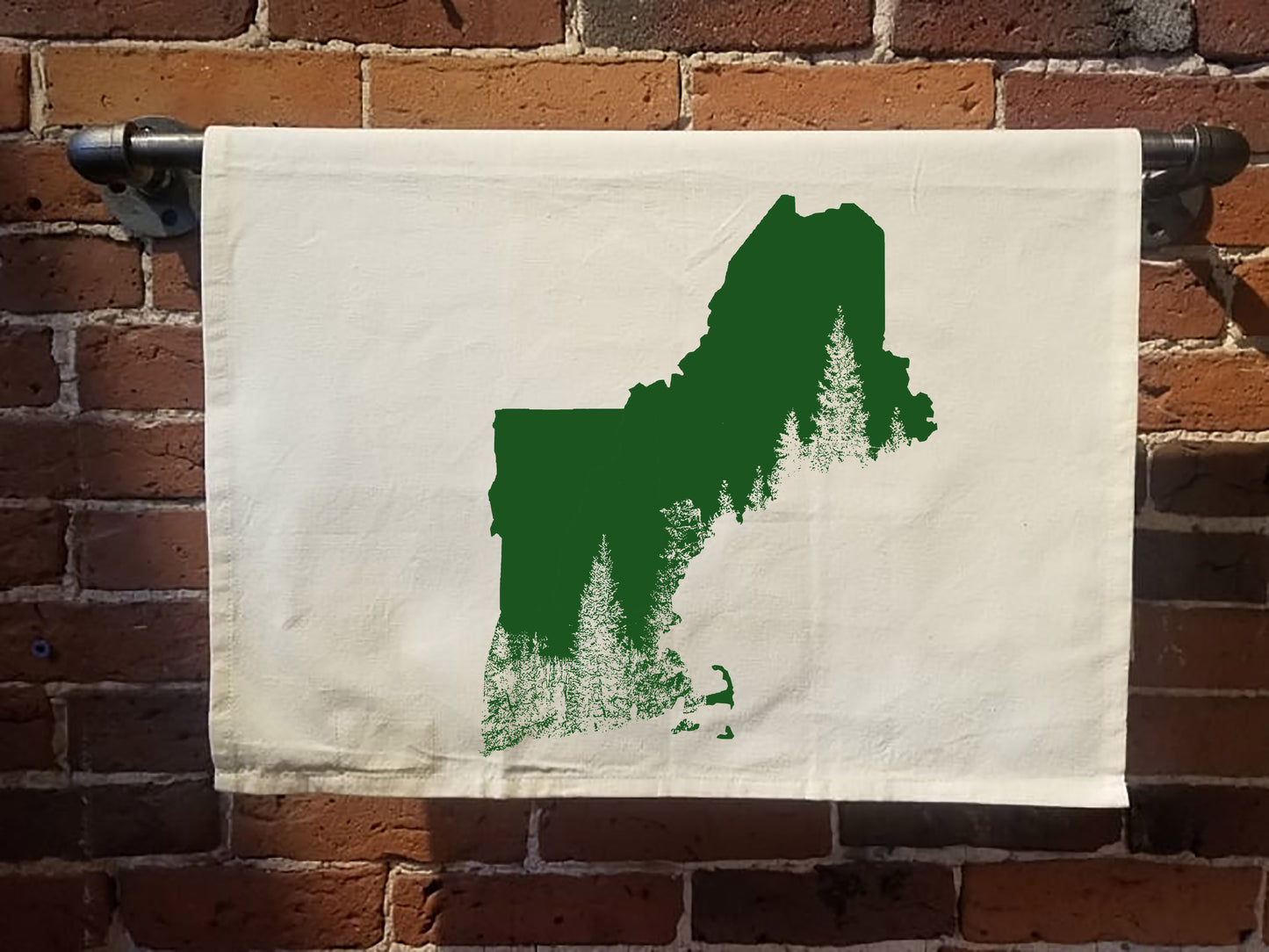 Pine for New England Kitchen Towel